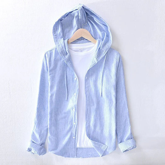 Mona Linen Hoodie