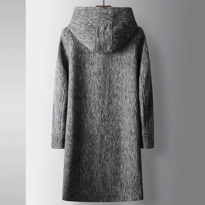 Hooded Wool Coat