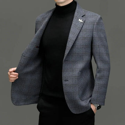 Stefanco™ Wool Blazer