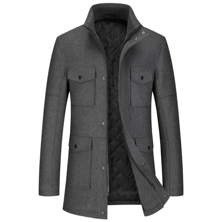 Salvatore™ Wool Overcoat