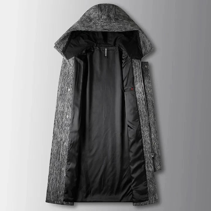 Hooded Wool Coat