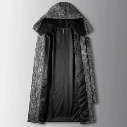 Hooded Wool Coat