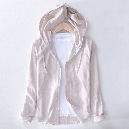 Mona Linen Hoodie
