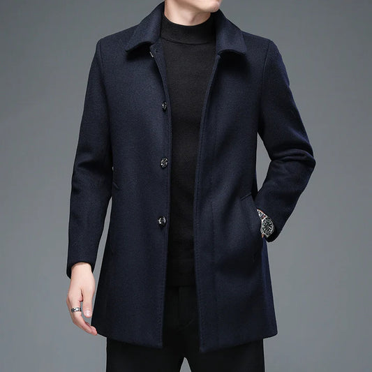 Adrian™ Wool Overcoat