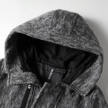 Hooded Wool Coat