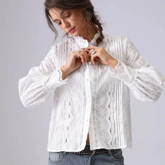 CÉLENA LINEN SHIRT