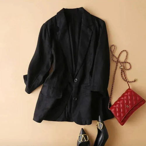 ALINA LINEN JACKET