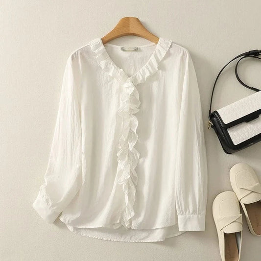 Bianca Linen Blouse