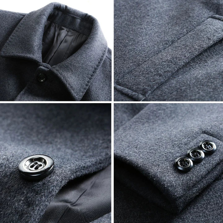 Adrian™ Wool Overcoat