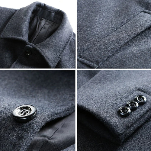 Adrian™ Wool Overcoat