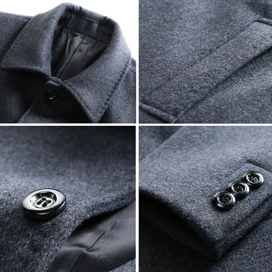 Adrian™ Wool Overcoat